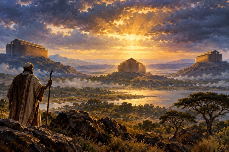 Editorial illustration: Are We Living in the Last Days like Noah?