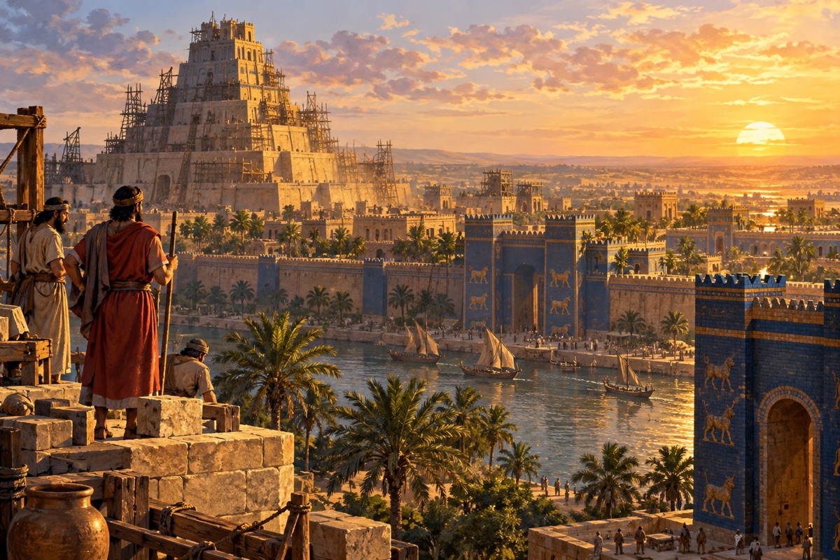 Editorial illustration: Is Mystery Babylon About To Be Revealed?