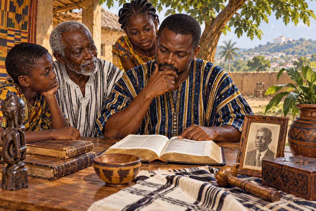 Editorial illustration: Israelite Heritage in Ghana: A Personal Journey of Faith and History
